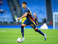 Stephan El Shaarawy of AS Roma during the Serie A Enilive match between AS Roma and Udinese Calcio at Stadio Olimpico on September 22, 2024...