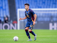 Stephan El Shaarawy of AS Roma during the Serie A Enilive match between AS Roma and Udinese Calcio at Stadio Olimpico on September 22, 2024...