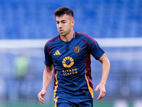 Stephan El Shaarawy of AS Roma during the Serie A Enilive match between AS Roma and Udinese Calcio at Stadio Olimpico on September 22, 2024...