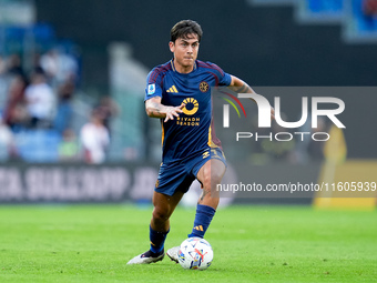 Paulo Dybala of AS Roma during the Serie A Enilive match between AS Roma and Udinese Calcio at Stadio Olimpico on September 22, 2024 in Rome...