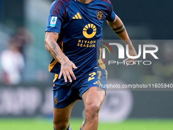 Paulo Dybala of AS Roma during the Serie A Enilive match between AS Roma and Udinese Calcio at Stadio Olimpico on September 22, 2024 in Rome...