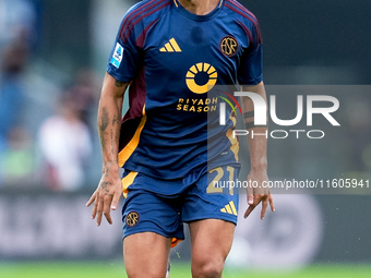 Paulo Dybala of AS Roma during the Serie A Enilive match between AS Roma and Udinese Calcio at Stadio Olimpico on September 22, 2024 in Rome...