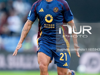 Paulo Dybala of AS Roma during the Serie A Enilive match between AS Roma and Udinese Calcio at Stadio Olimpico on September 22, 2024 in Rome...