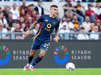 Gianluca Mancini of AS Roma during the Serie A Enilive match between AS Roma and Udinese Calcio at Stadio Olimpico on September 22, 2024 in...