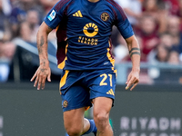 Paulo Dybala of AS Roma during the Serie A Enilive match between AS Roma and Udinese Calcio at Stadio Olimpico on September 22, 2024 in Rome...