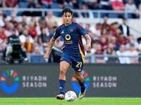 Paulo Dybala of AS Roma during the Serie A Enilive match between AS Roma and Udinese Calcio at Stadio Olimpico on September 22, 2024 in Rome...