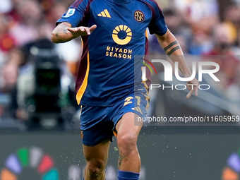 Paulo Dybala of AS Roma during the Serie A Enilive match between AS Roma and Udinese Calcio at Stadio Olimpico on September 22, 2024 in Rome...