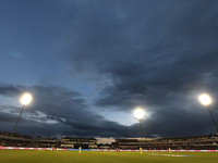 During the Metro Bank One Day Series match between England and Australia at the Seat Unique Riverside in Chester le Street, England, on Sept...