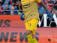 Saro (US Cremonese) during the Italy Cup Frecciarossa match between Cagliari Calcio and US Cremonese in Italy, on September 24, 2024 (