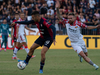 Gianluca Gaetano (#70 Cagliari Calcio) during the Italy Cup Frecciarossa match between Cagliari Calcio and US Cremonese in Italy on Septembe...