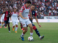 Paulo Azzi (#37 Cagliari Calcio) during the Italy Cup Frecciarossa match between Cagliari Calcio and US Cremonese in Italy on September 24,...