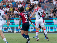 Moretti (US Cremonese) during the Italy Cup Frecciarossa match between Cagliari Calcio and US Cremonese in Italy, on September 24, 2024 (