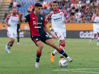 Adam Obert (#33 Cagliari Calcio) during the Italy Cup Frecciarossa match between Cagliari Calcio and US Cremonese in Italy on September 24,...