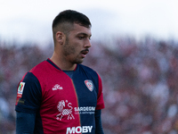 Gianluca Gaetano (#70 Cagliari Calcio) during the Italy Cup Frecciarossa match between Cagliari Calcio and US Cremonese in Italy on Septembe...