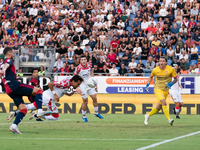 Moretti (US Cremonese) during the Italy Cup Frecciarossa match between Cagliari Calcio and US Cremonese in Italy, on September 24, 2024 (