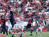 Paulo Azzi (#37 Cagliari Calcio) during the Italy Cup Frecciarossa match between Cagliari Calcio and US Cremonese in Italy on September 24,...