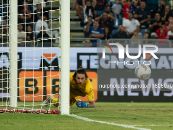 Saro (US Cremonese) during the Italy Cup Frecciarossa match between Cagliari Calcio and US Cremonese in Italy, on September 24, 2024 (