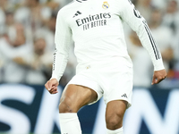 Jude Bellingham central midfield of Real Madrid and England during the La Liga match between Real Madrid CF and Deportivo Alavés at Estadio...