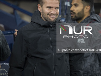 Watford F.C. manager Tom Cleverley during the Carabao Cup Third Round match between Manchester City and Watford at the Etihad Stadium in Man...