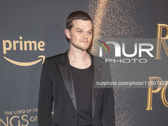 Robert Aramayo attends ''The Lord Of The Rings: The Rings Of Power'' Season 2 New York Premiere at The Whitby Hotel in New York, USA, on Sep...