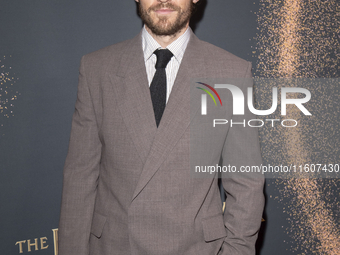 Charlie Vickers attends ''The Lord Of The Rings: The Rings Of Power'' Season 2 New York Premiere at The Whitby Hotel in New York, USA, on Se...