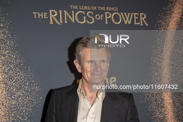 Charles Edwards attends ''The Lord Of The Rings: The Rings Of Power'' Season 2 New York Premiere at The Whitby Hotel in New York, USA, on Se...