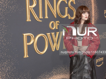 Markella Kavenagh attends ''The Lord Of The Rings: The Rings Of Power'' Season 2 New York Premiere at The Whitby Hotel in New York, USA, on...