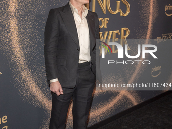 Charles Edwards attends ''The Lord Of The Rings: The Rings Of Power'' Season 2 New York Premiere at The Whitby Hotel in New York, USA, on Se...