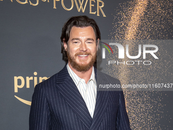 Benjamin Walker attends ''The Lord Of The Rings: The Rings Of Power'' Season 2 New York Premiere at The Whitby Hotel in New York, USA, on Se...