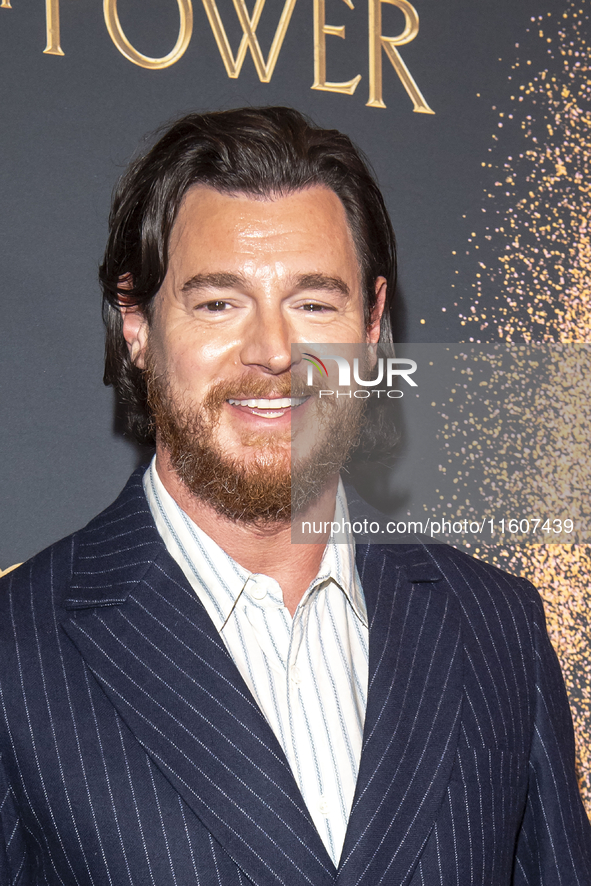 Benjamin Walker attends ''The Lord Of The Rings: The Rings Of Power'' Season 2 New York Premiere at The Whitby Hotel in New York, USA, on Se...