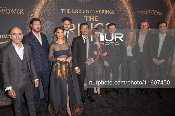 Luca Mosca, Benjamin Walker, Cynthia Addai-Robinson, Charlie Vickers, Ismael Cruz Cordova, Markella Kavenagh, Robert Aramayo, Director Charl...