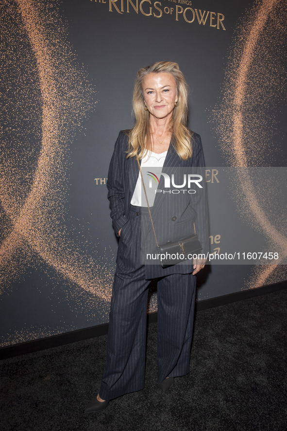 Charlotte Brandstrom attends ''The Lord of the Rings: The Rings of Power'' Season 2 New York Premiere at The Whitby Hotel in New York, USA,...