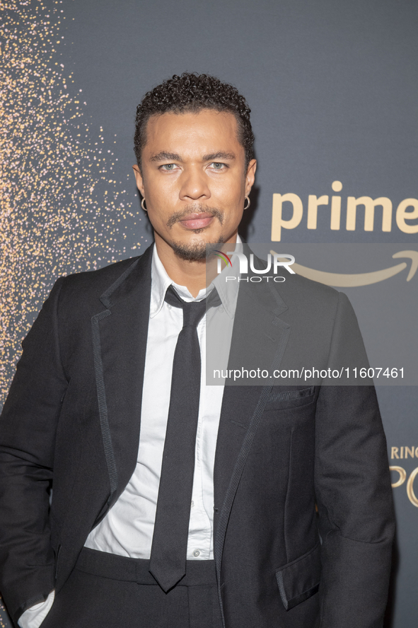 Ismael Cruz Cordova attends ''The Lord Of The Rings: The Rings Of Power'' Season 2 New York Premiere at The Whitby Hotel in New York, USA, o...