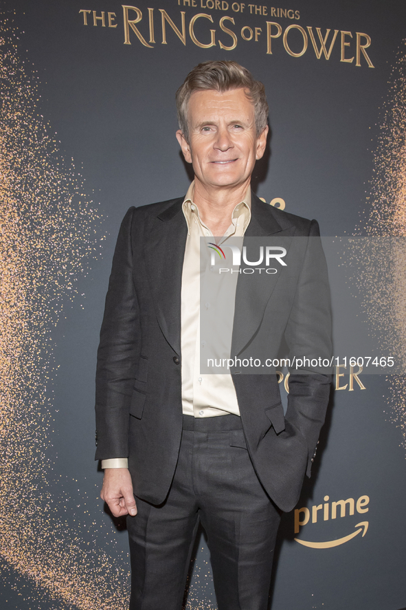 Charles Edwards attends ''The Lord Of The Rings: The Rings Of Power'' Season 2 New York Premiere at The Whitby Hotel in New York, USA, on Se...