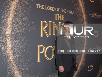 Robert Aramayo attends ''The Lord Of The Rings: The Rings Of Power'' Season 2 New York Premiere at The Whitby Hotel in New York, USA, on Sep...