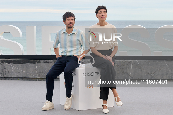 Esther Exposito, Malena Villa, Mathilde Ollivier, Isabel Pena, and Pedro Martin Calero attend the photocall for ''El Llanto'' during the 72n...