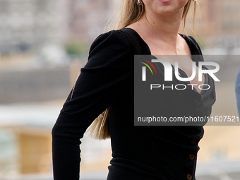 Esther Exposito attends the Photocall El Llanto during the 72nd San Sebastian International Film Festival in San Sebastian, Spain, on Septem...