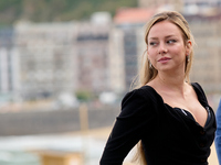 Esther Exposito attends the Photocall El Llanto during the 72nd San Sebastian International Film Festival in San Sebastian, Spain, on Septem...