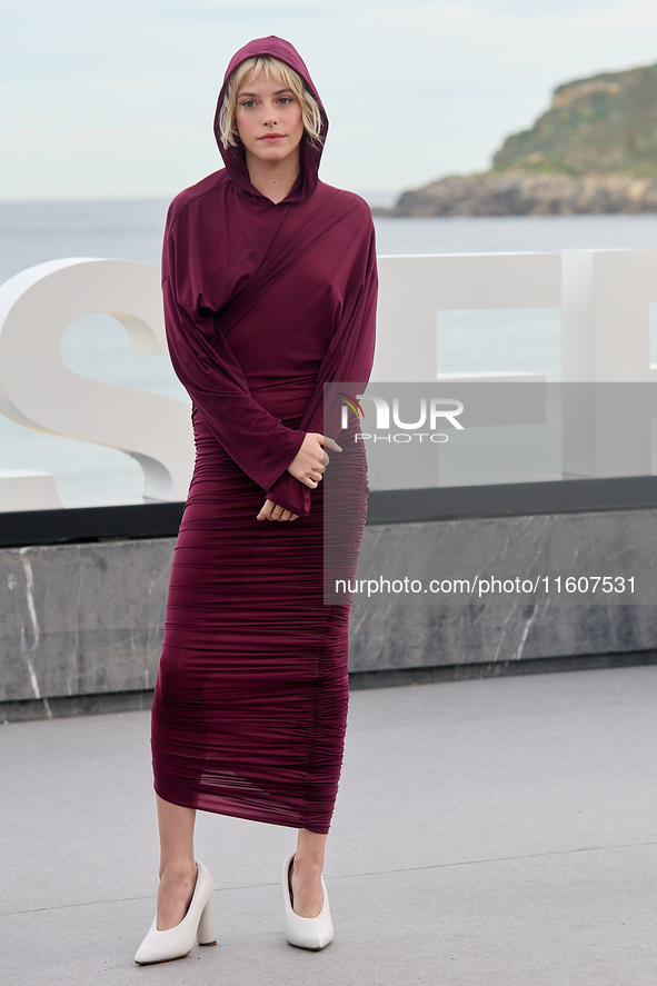 Malena Villa attends the Photocall El Llanto during the 72nd San Sebastian International Film Festival in San Sebastian, Spain, on September...