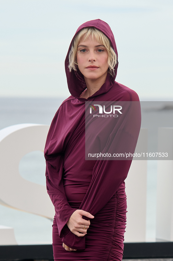 Malena Villa attends the Photocall El Llanto during the 72nd San Sebastian International Film Festival in San Sebastian, Spain, on September...