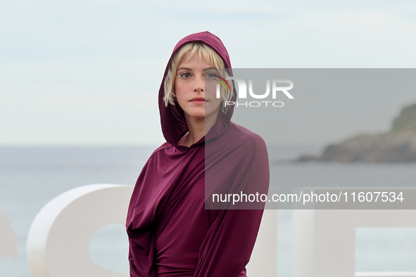 Malena Villa attends the Photocall El Llanto during the 72nd San Sebastian International Film Festival in San Sebastian, Spain, on September...