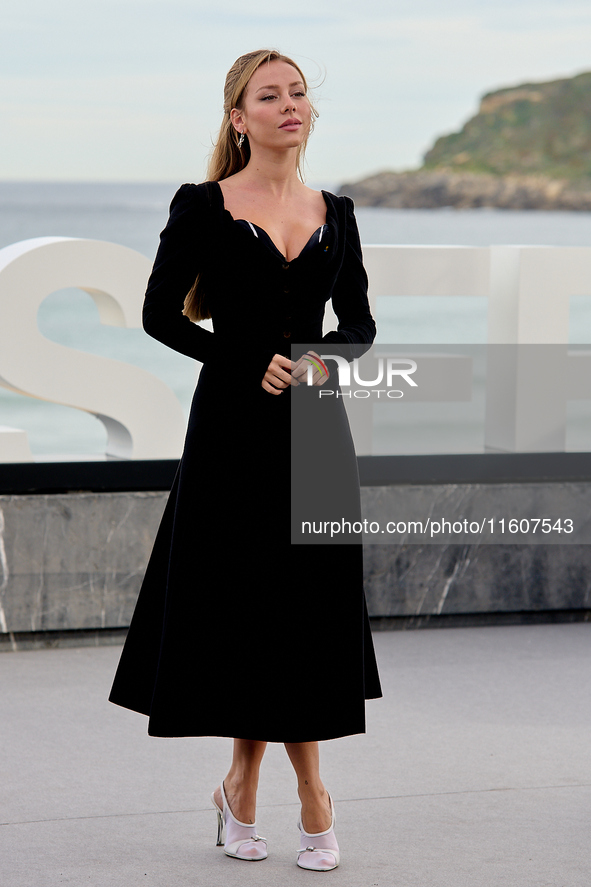 Esther Exposito attends the Photocall El Llanto during the 72nd San Sebastian International Film Festival in San Sebastian, Spain, on Septem...