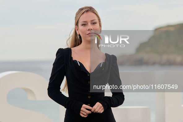 Esther Exposito attends the Photocall El Llanto during the 72nd San Sebastian International Film Festival in San Sebastian, Spain, on Septem...