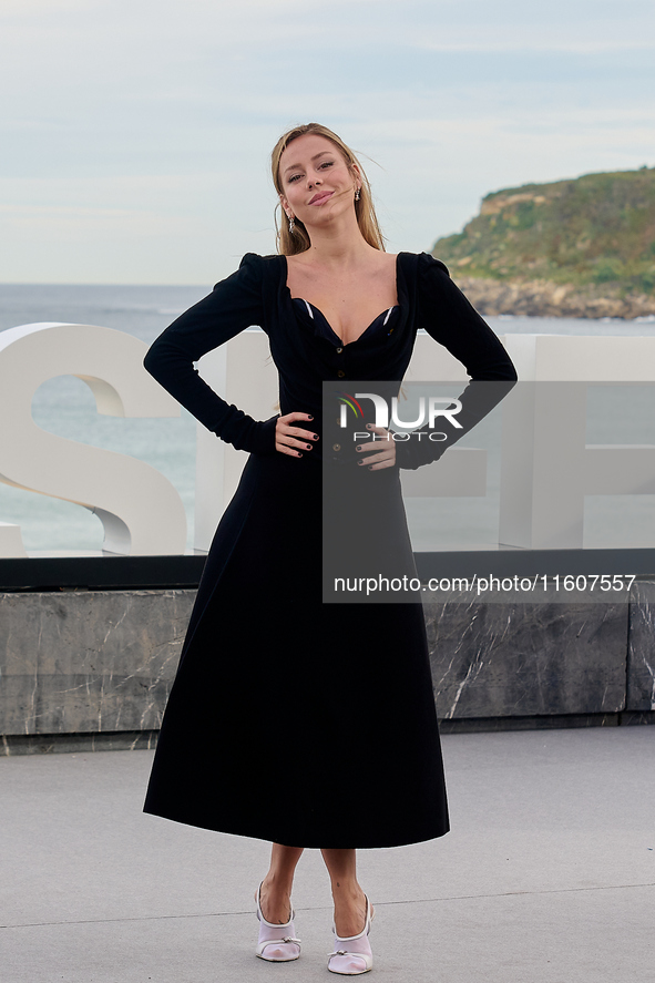 Esther Exposito attends the Photocall El Llanto during the 72nd San Sebastian International Film Festival in San Sebastian, Spain, on Septem...