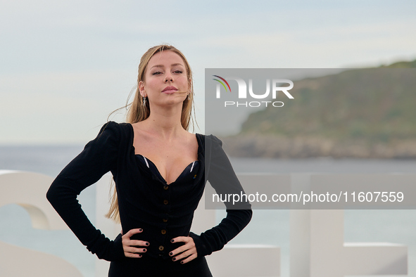 Esther Exposito attends the Photocall El Llanto during the 72nd San Sebastian International Film Festival in San Sebastian, Spain, on Septem...