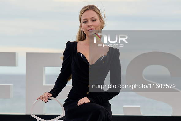 Esther Exposito attends the Photocall El Llanto during the 72nd San Sebastian International Film Festival in San Sebastian, Spain, on Septem...