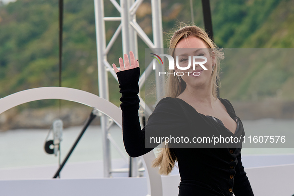 Esther Exposito attends the Photocall El Llanto during the 72nd San Sebastian International Film Festival in San Sebastian, Spain, on Septem...