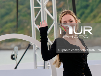 Esther Exposito attends the Photocall El Llanto during the 72nd San Sebastian International Film Festival in San Sebastian, Spain, on Septem...