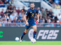 Bryan Cristante of AS Roma during the Serie A Enilive match between AS Roma and Udinese Calcio at Stadio Olimpico on September 22, 2024 in R...