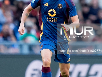 Bryan Cristante of AS Roma during the Serie A Enilive match between AS Roma and Udinese Calcio at Stadio Olimpico on September 22, 2024 in R...